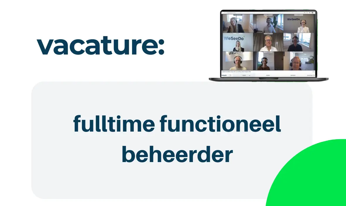 Wordt fulltime functioneel beheerder bij softwarebedrijf in Groningen.