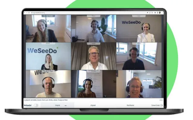 WeSeeDo bellen met team Beeldbellen over ons missie vissie