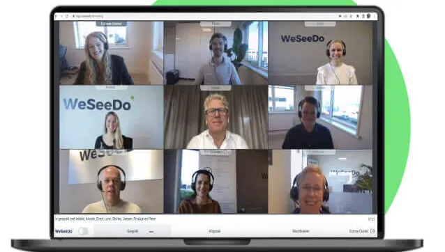 WeSeeDo bellen met team Beeldbellen over ons missie vissie