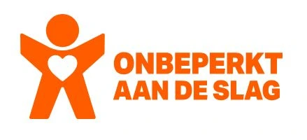 Het Logo van Onbeperkt aan de slag